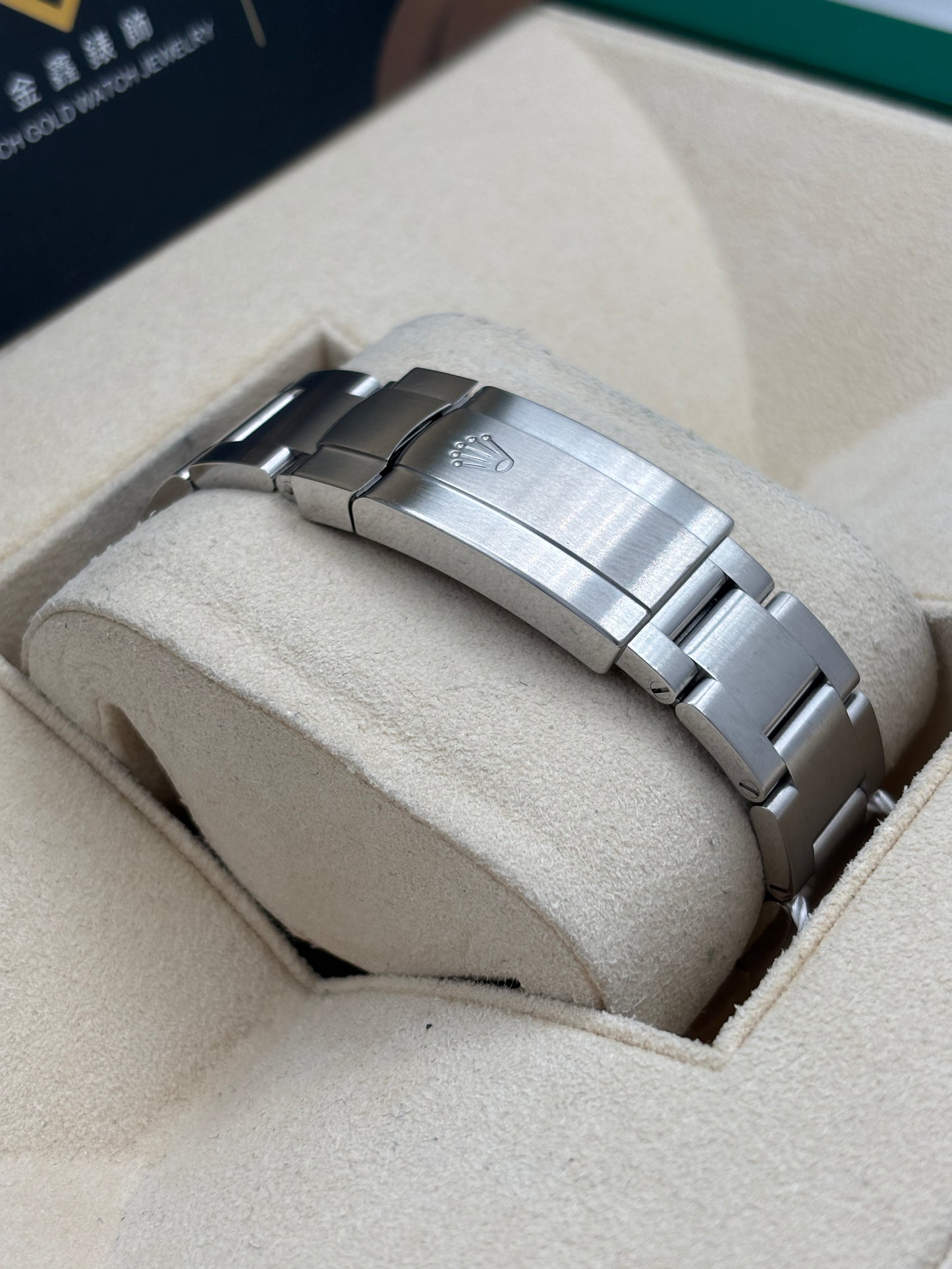 [SOLD OUT]二手 USED  ROLEX 勞力士 OYSTER PERPETUAL AIR KING 114210 藍色 2010年10月 全套 FULL SET