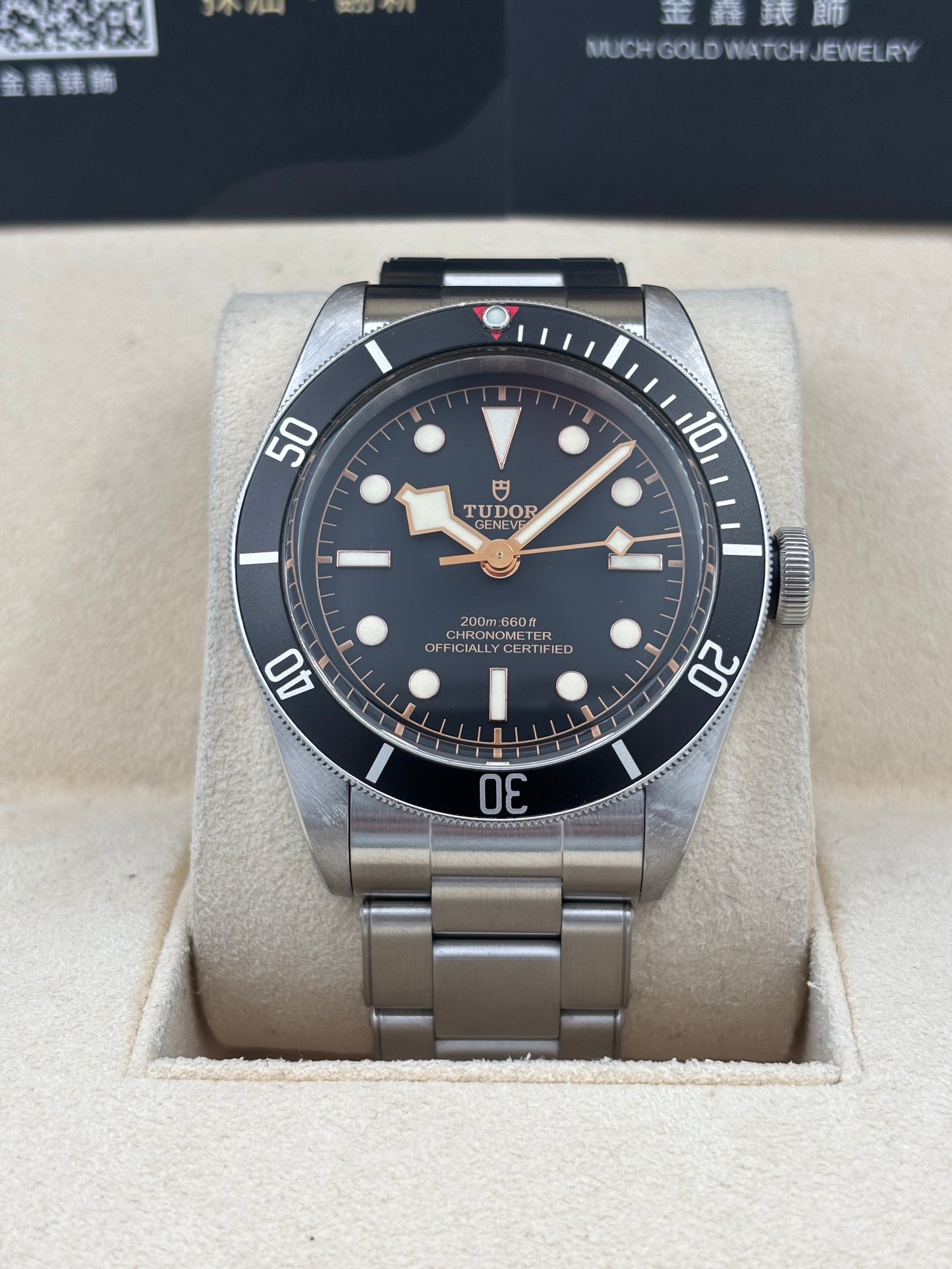 [SOLD OUT]二手 USED  TUDOR 帝舵 BLACK BAY 79230N 黑色 不詳 淨錶 WATCH ONLY