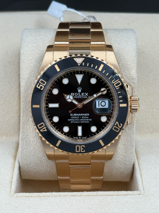 ROLEX 勞力士 SUBMARINER DATE 126618LN 2024年 99.9%NEW 無打磨