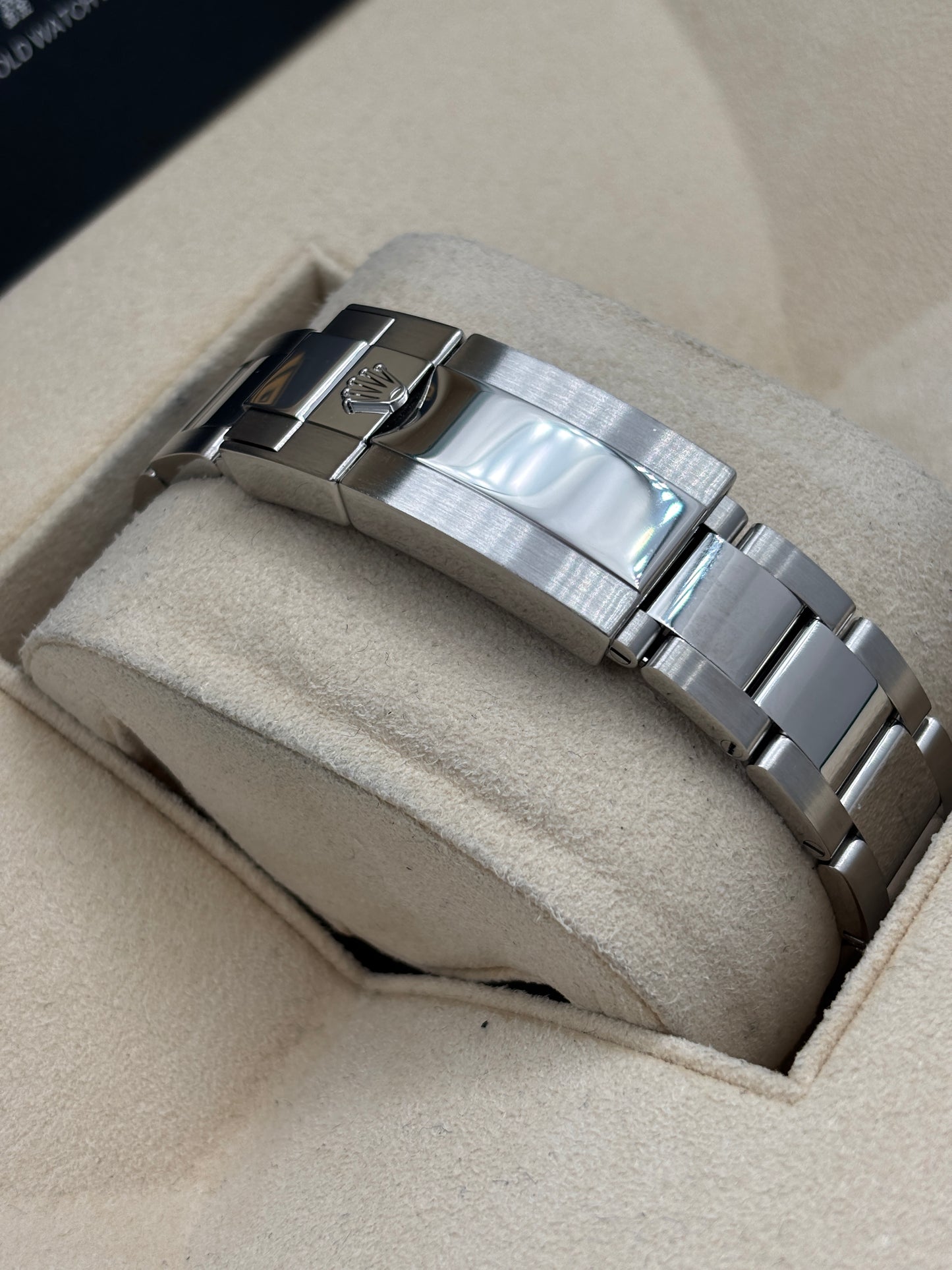 [SOLD OUT]二手 USED  ROLEX 勞力士 YACHT-MASTER 116622 藍色 2018年11月 保養卡 warranty card