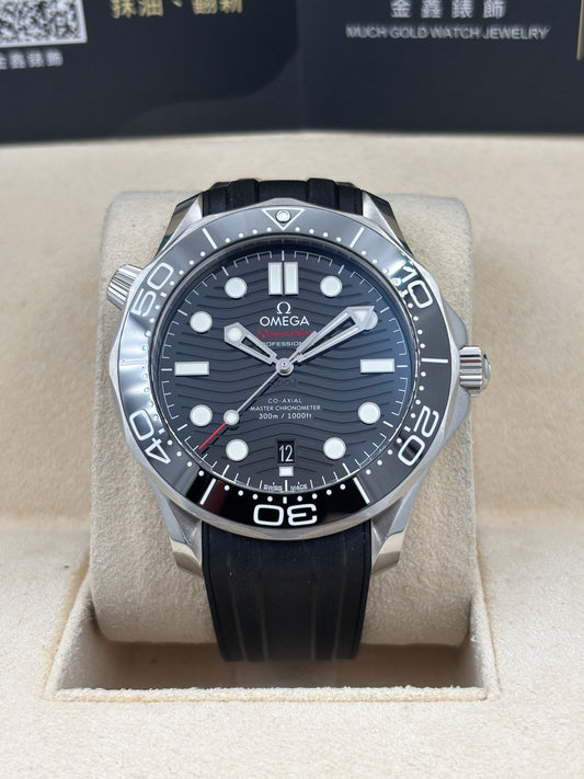 二手 USED  OMEGA 歐米茄 SEAMASTER 210.32.42.20.01 黑色 2025年7月 全套 FULL SET