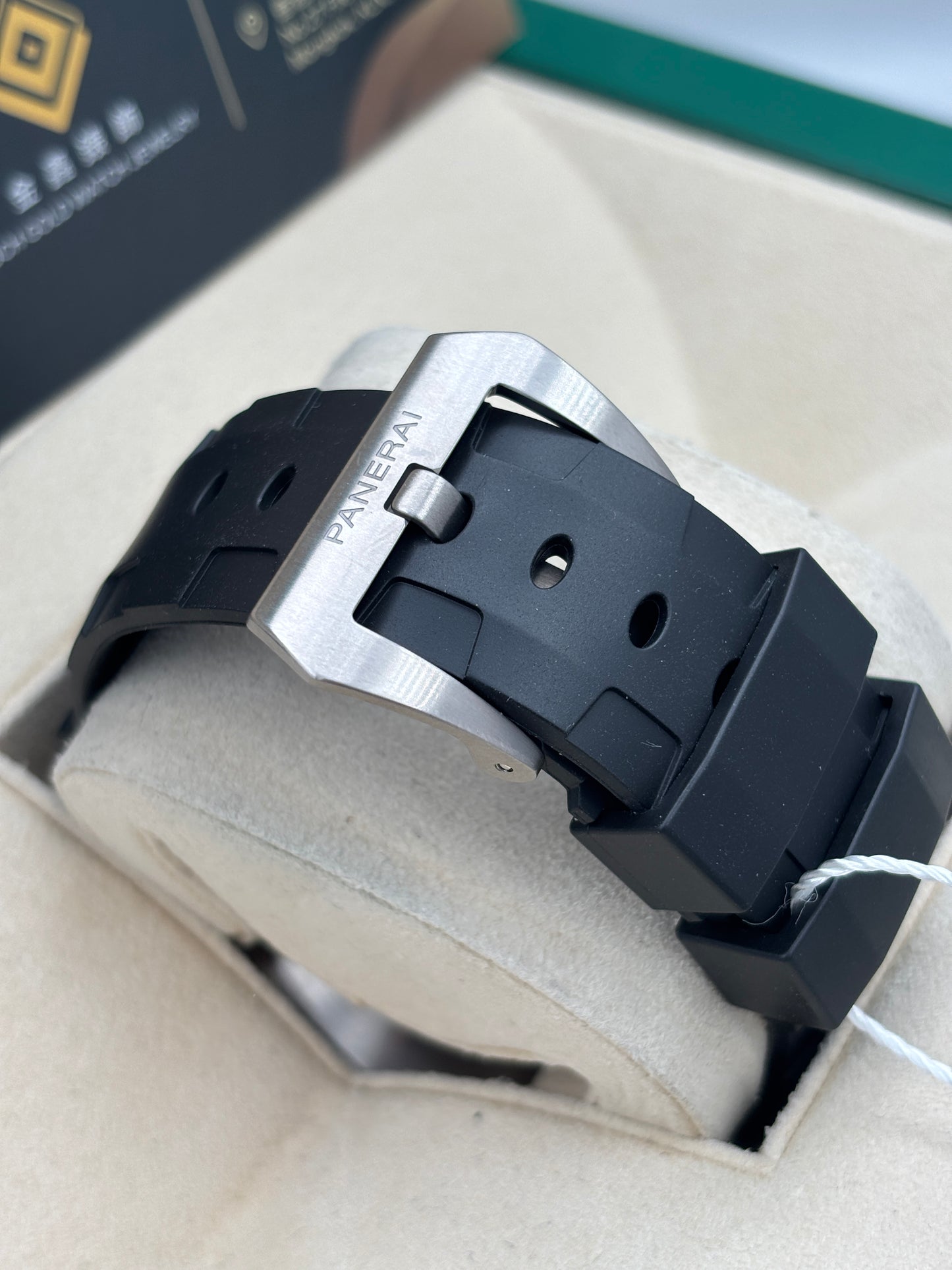 [SOLD OUT]二手 USED  PANERAI 沛納海 SUBMERSIBLE PAM01305 黑色 2021年1月 鈦金屬 全套 FULL SET