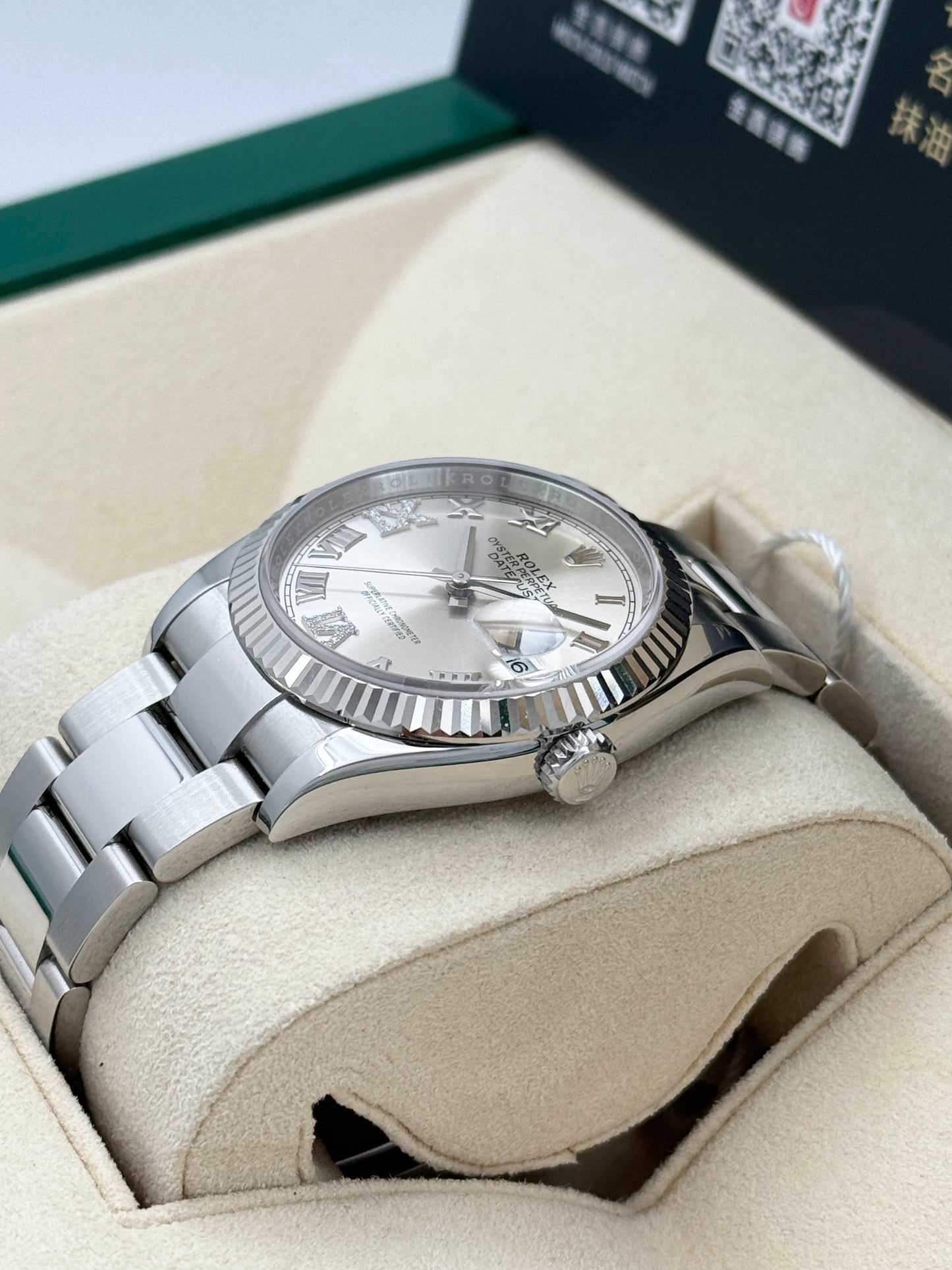 ROLEX 勞力士 DATEJUST 126234 銀面 2024年