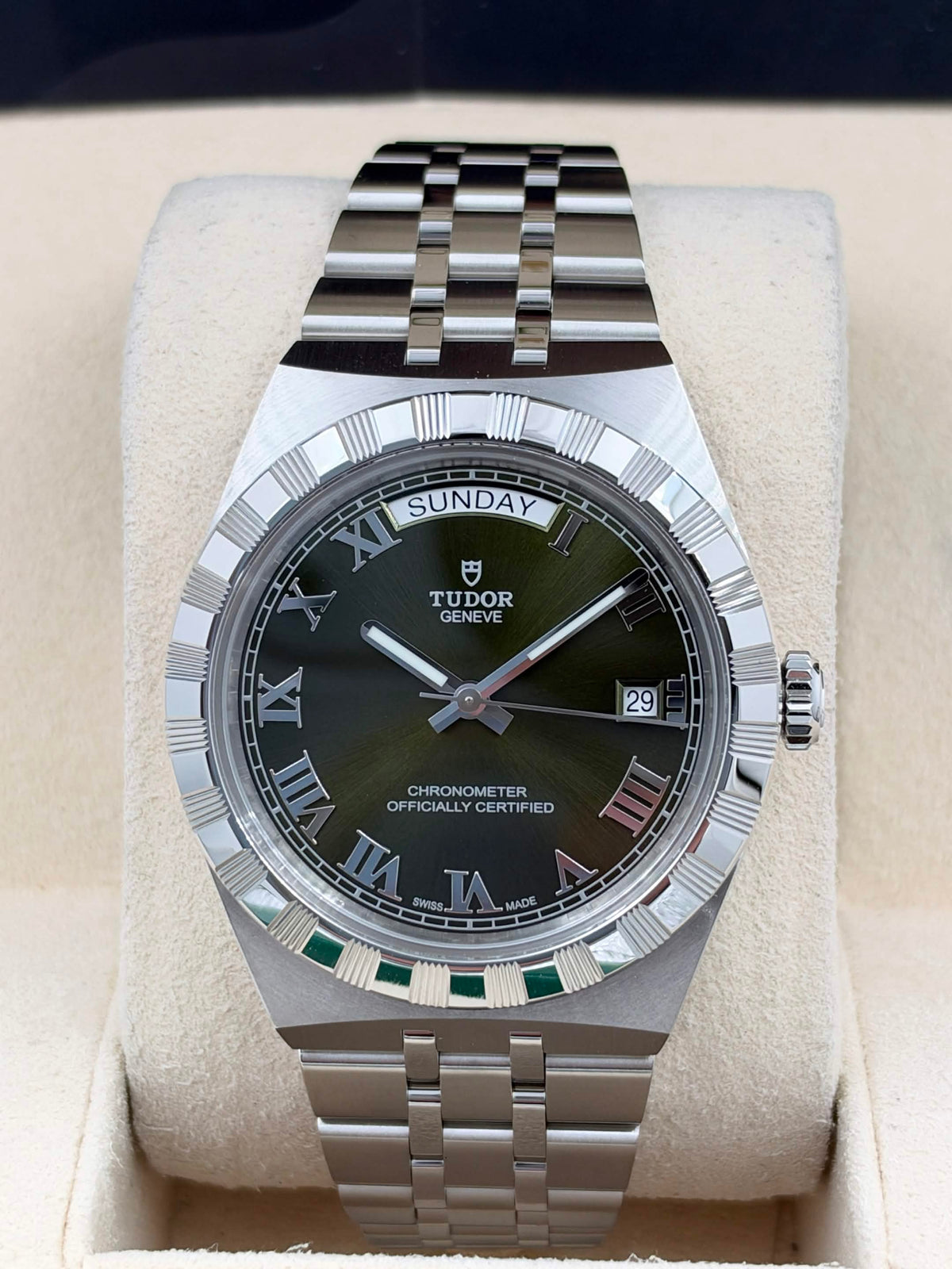 NEW 全新 TUDOR 帝舵 ROYAL 2840D1A0 綠色 2026年10月