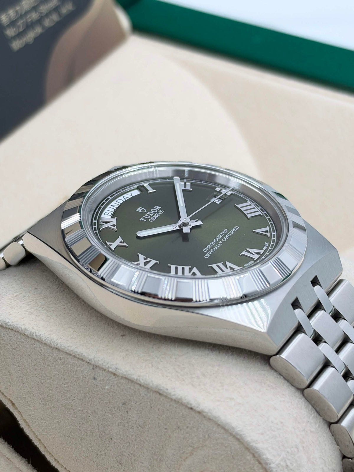 NEW 全新 TUDOR 帝舵 ROYAL 2840D1A0 綠色 2026年10月