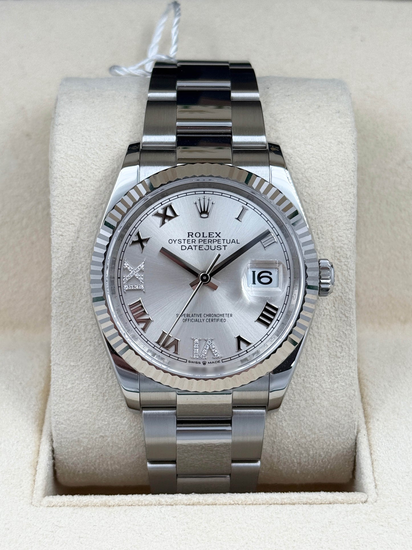 ROLEX 勞力士 DATEJUST 126234 銀面 2024年