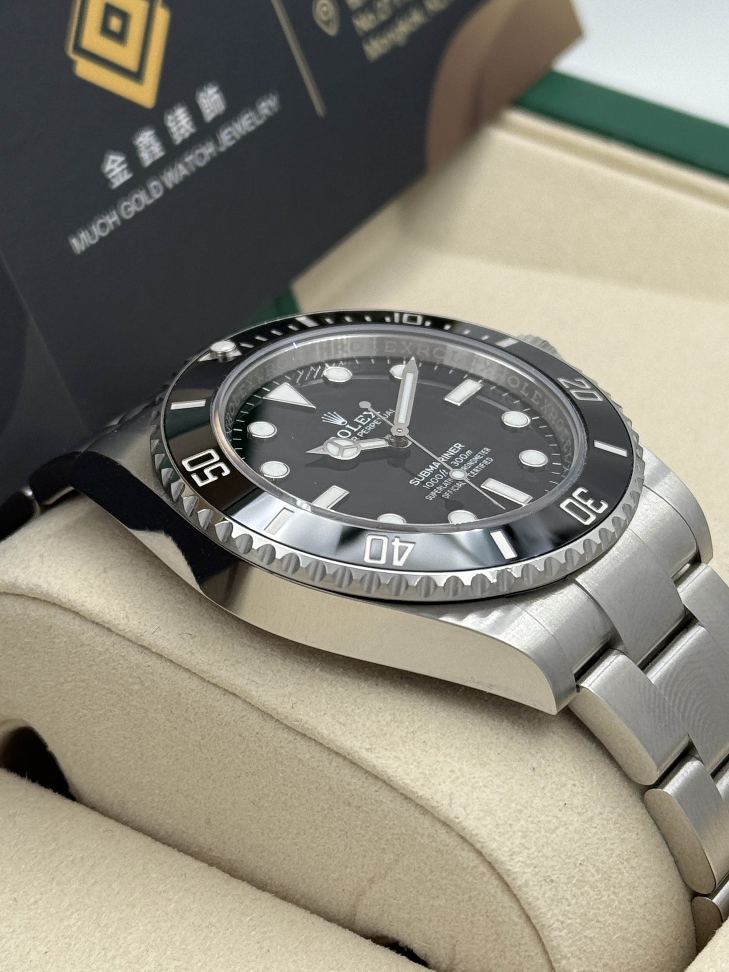 全新 NEW ROLEX 勞力士 SUBMARINER 124060 盲十 2025年9月