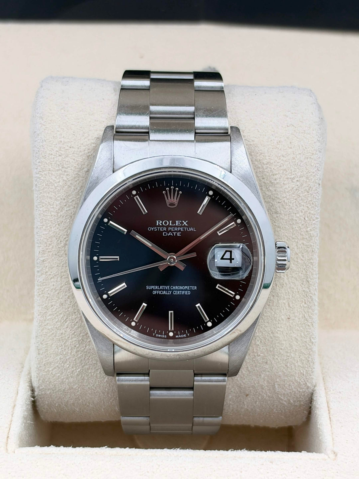 USED 二手 ROLEX 勞力士 DATE 15200 黑色面 淨錶