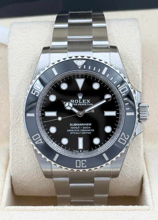 ROLEX 勞力士 SUBMARINER 124060 2025年 盲十 無打磨