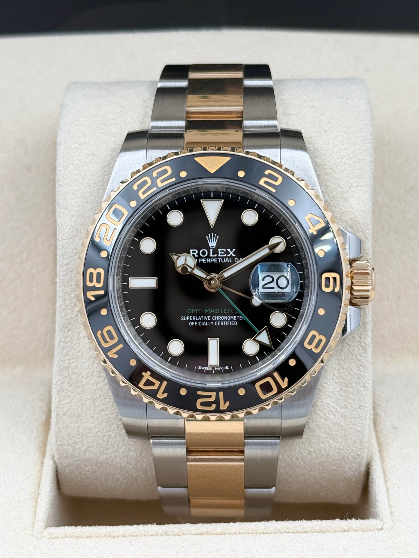 ROLEX 勞力士 GMT-MASTER II 116713LN 2018年