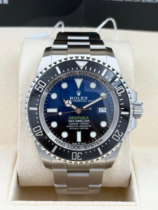 ROLEX 勞力士 DEEP SEA 126660 漸變藍 2018年 還有少量原廠膠紙
