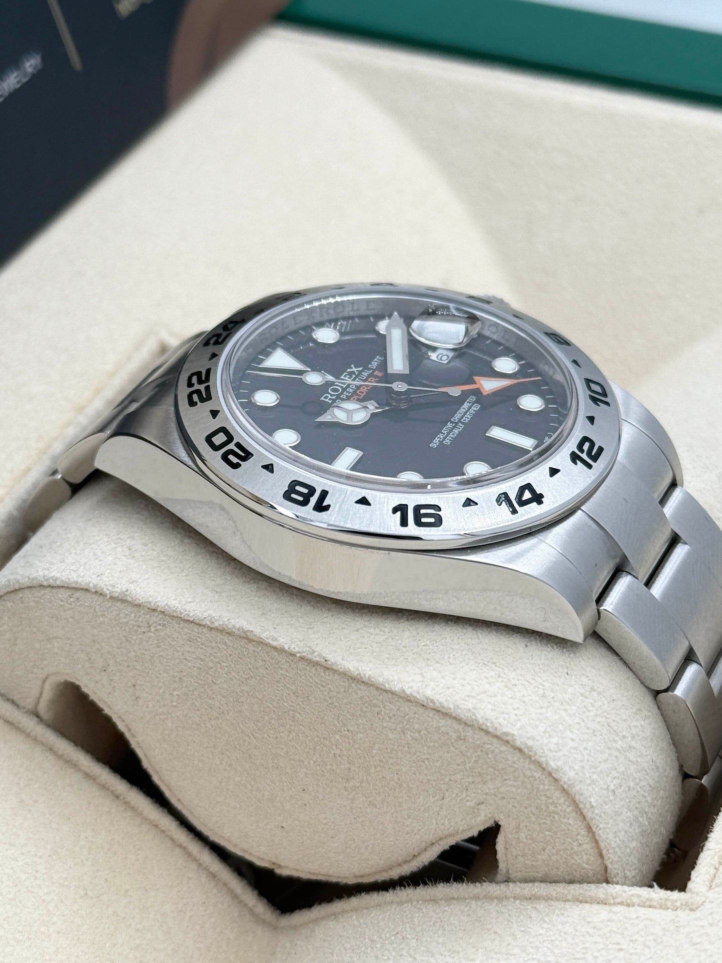 ROLEX 勞力士 EXPLORER II 216570 黑面 2015年