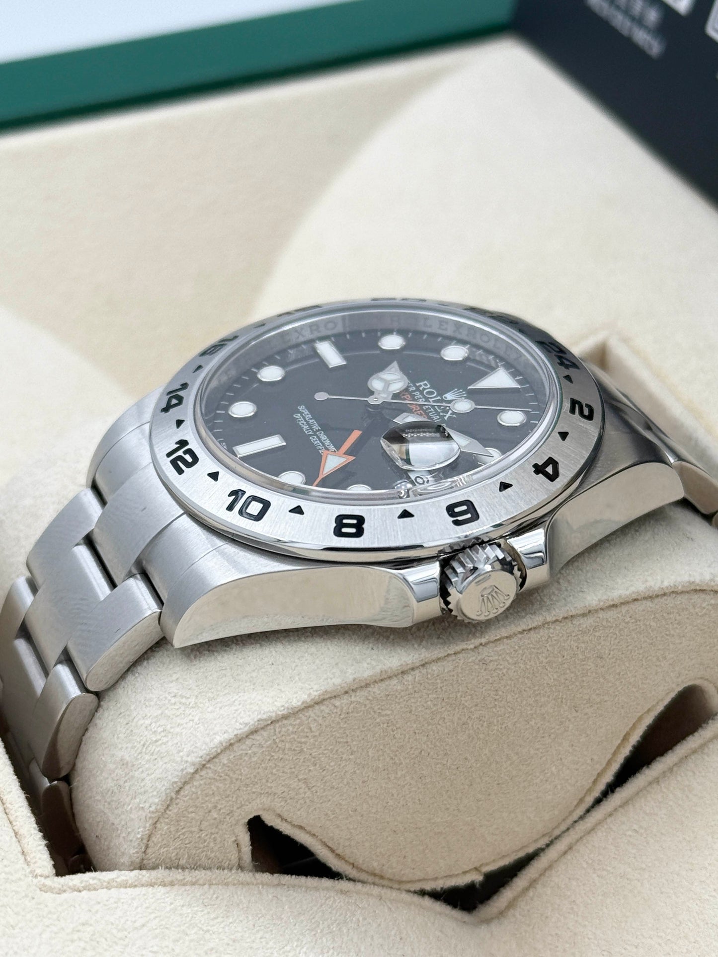 ROLEX 勞力士 EXPLORER II 216570 黑面 2015年