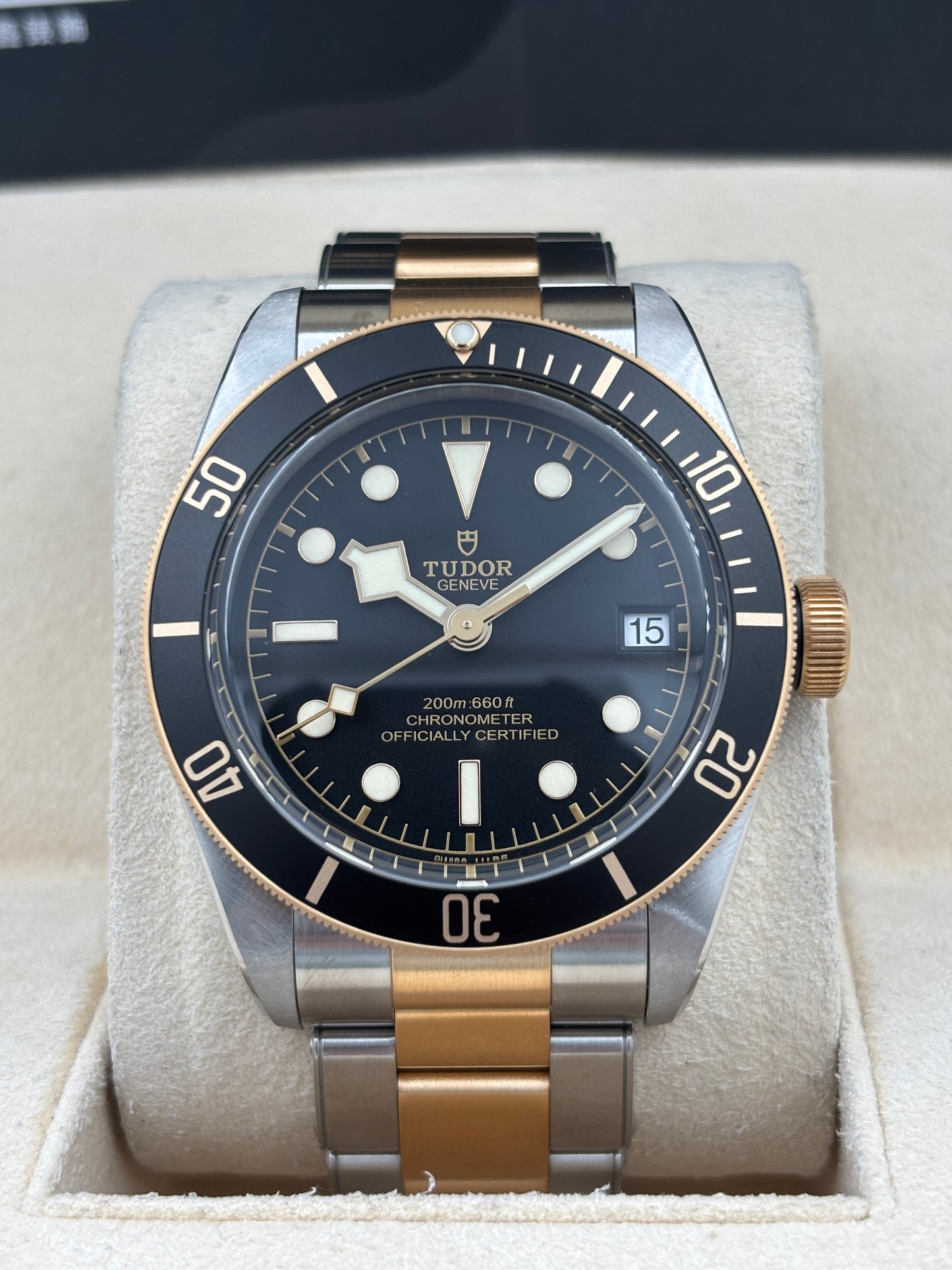 全新 NEW  TUDOR 帝舵 BLACK BAY S&amp;G M79733N 黑色 2026年3月 全套 FULL SET