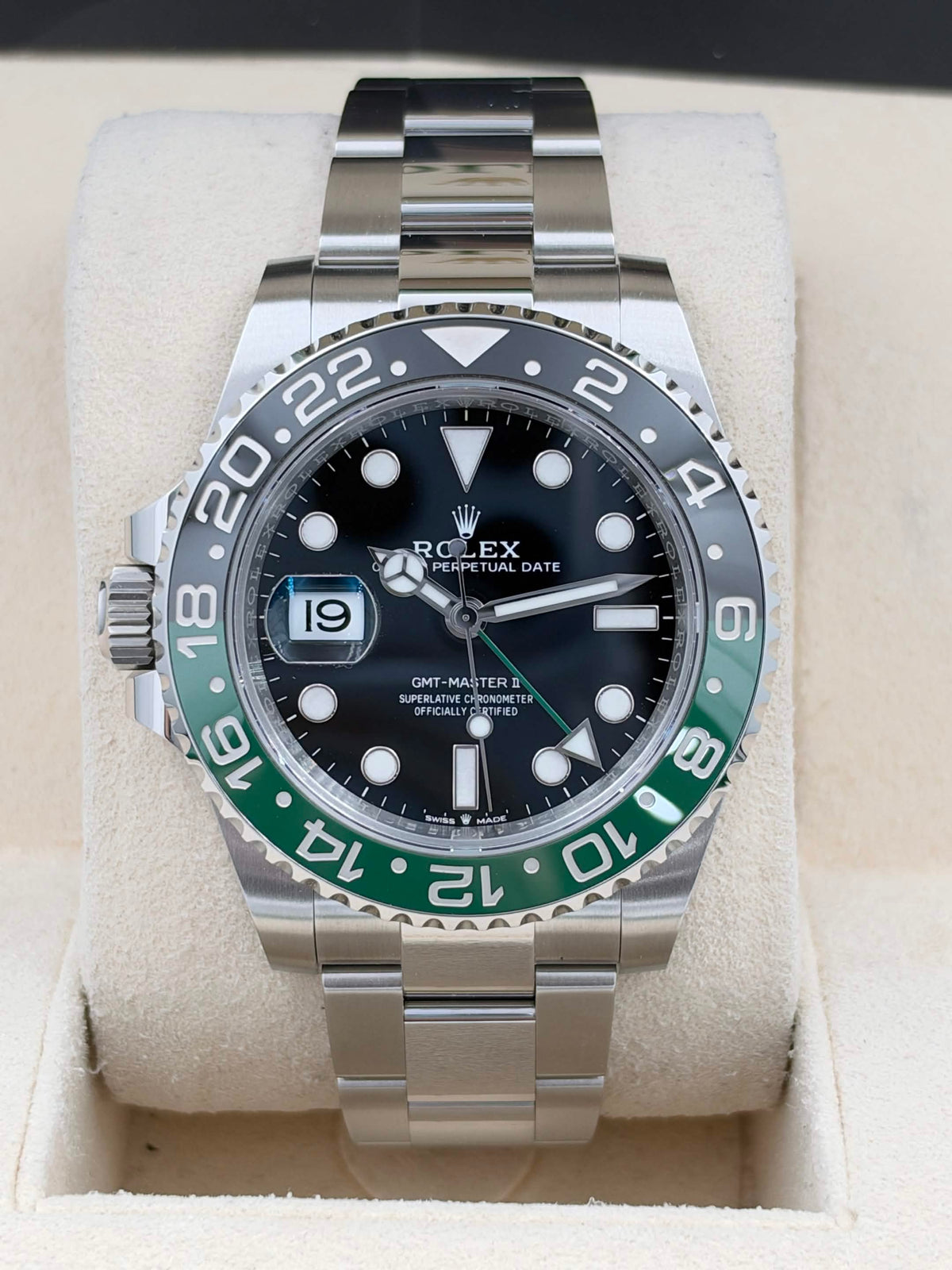 NEW 全新 ROLEX 勞力士 GMT-MASTER II 126720VTNR 板帶 2026年7月