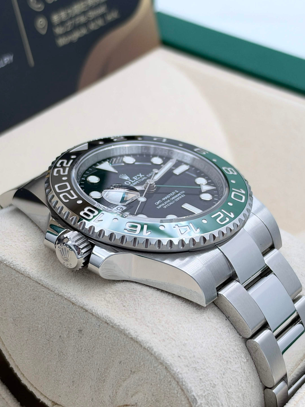 NEW 全新 ROLEX 勞力士 GMT-MASTER II 126720VTNR 板帶 2026年7月