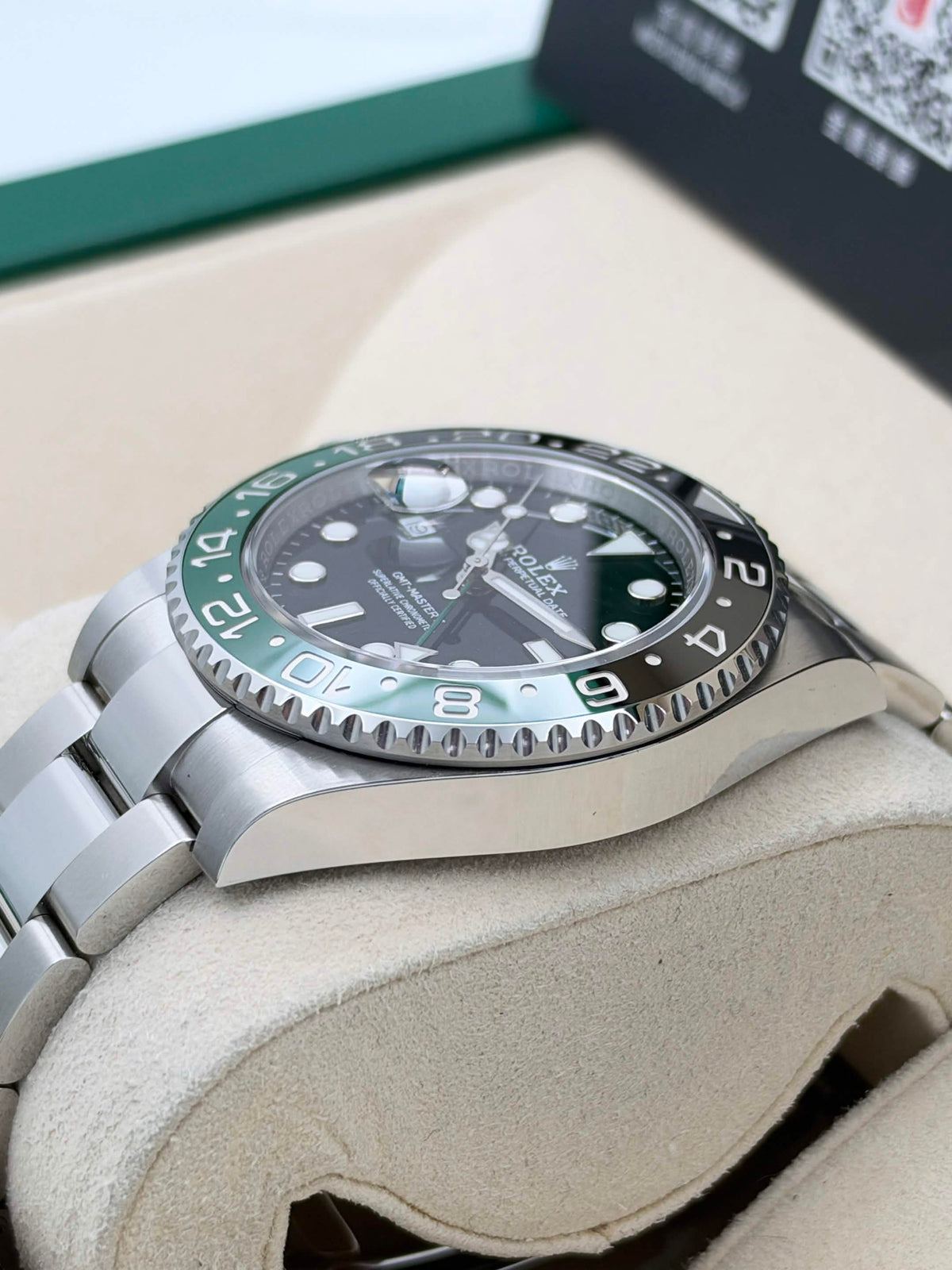 NEW 全新 ROLEX 勞力士 GMT-MASTER II 126720VTNR 板帶 2026年7月