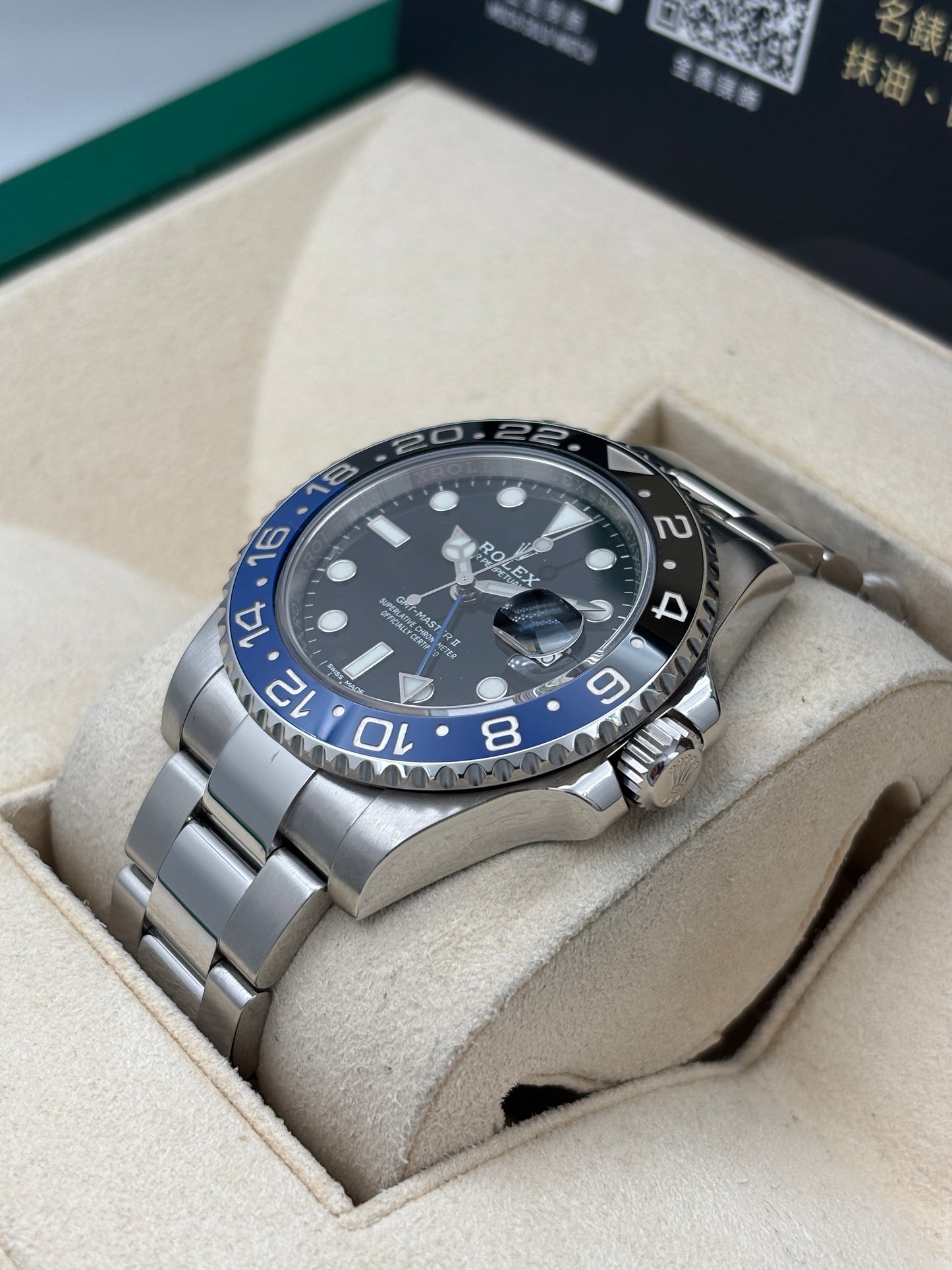 [SOLD OUT]二手 USED  ROLEX 勞力士 GMT-MASTER II 116710BLNR 黑色 2017年12月 全套 FULL SET