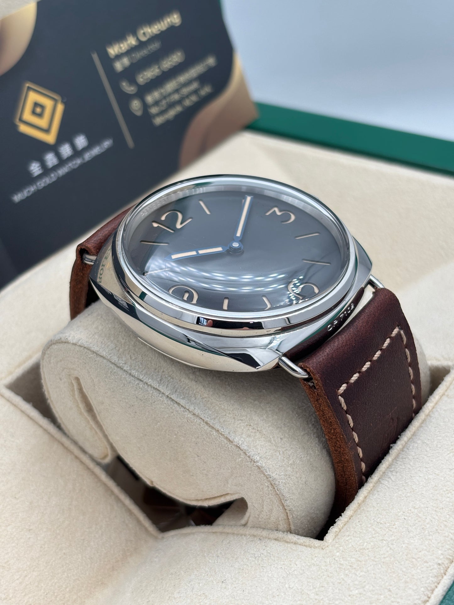 [SOLD OUT]二手 USED  PANERAI 沛納海 RADIOMIR 3 DAYS ACCIAIO PAM00721 黑色 2018年6月 限量版 有證書 全套 FULL SET