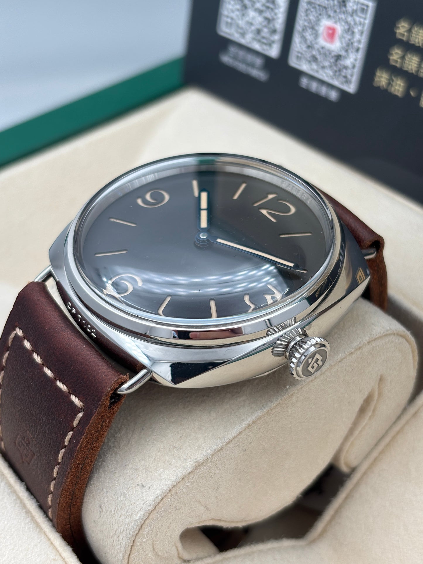 [SOLD OUT]二手 USED  PANERAI 沛納海 RADIOMIR 3 DAYS ACCIAIO PAM00721 黑色 2018年6月 限量版 有證書 全套 FULL SET