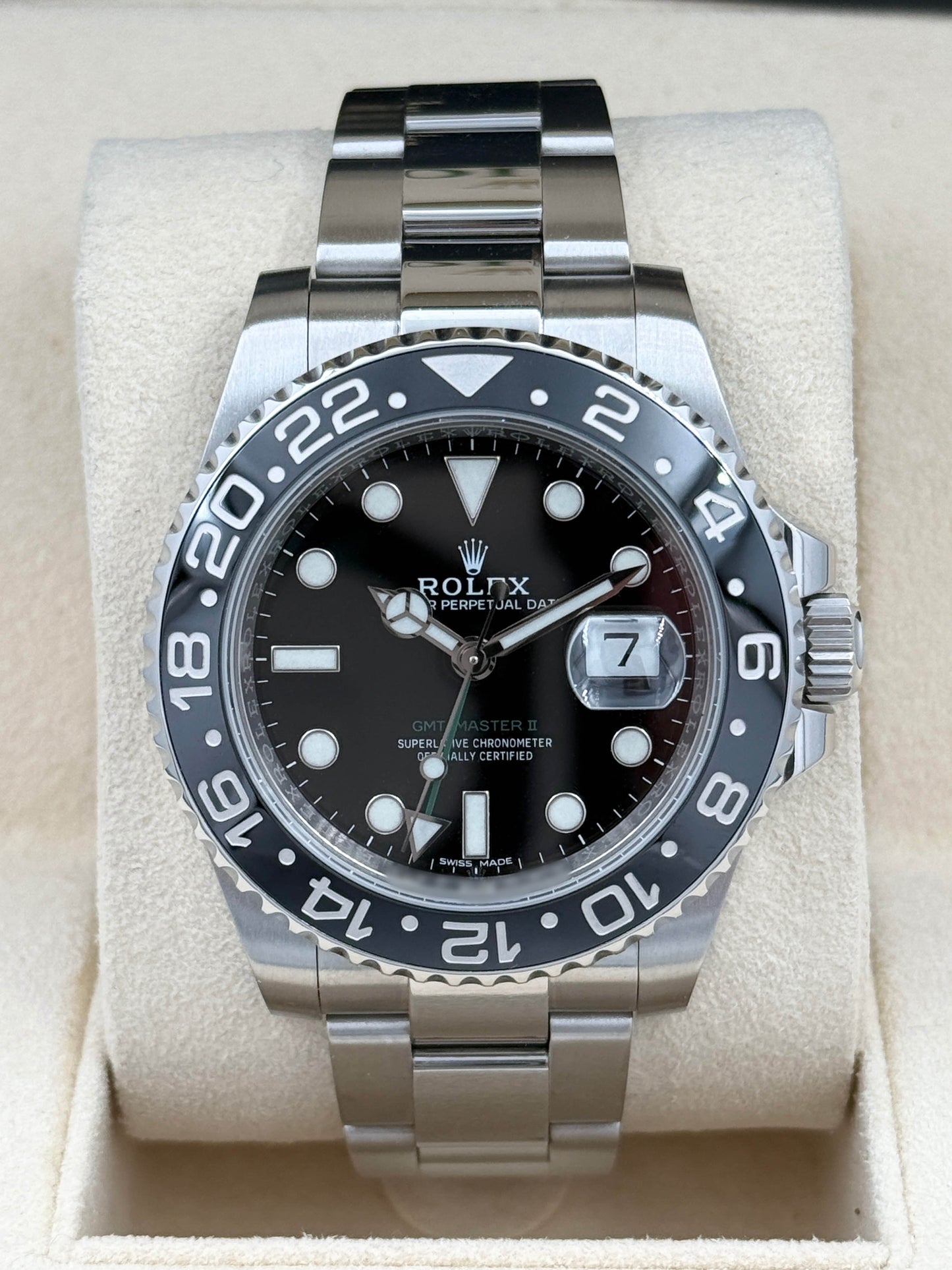 ROLEX 勞力士 GMT-MASTER II 116710LN 2018年