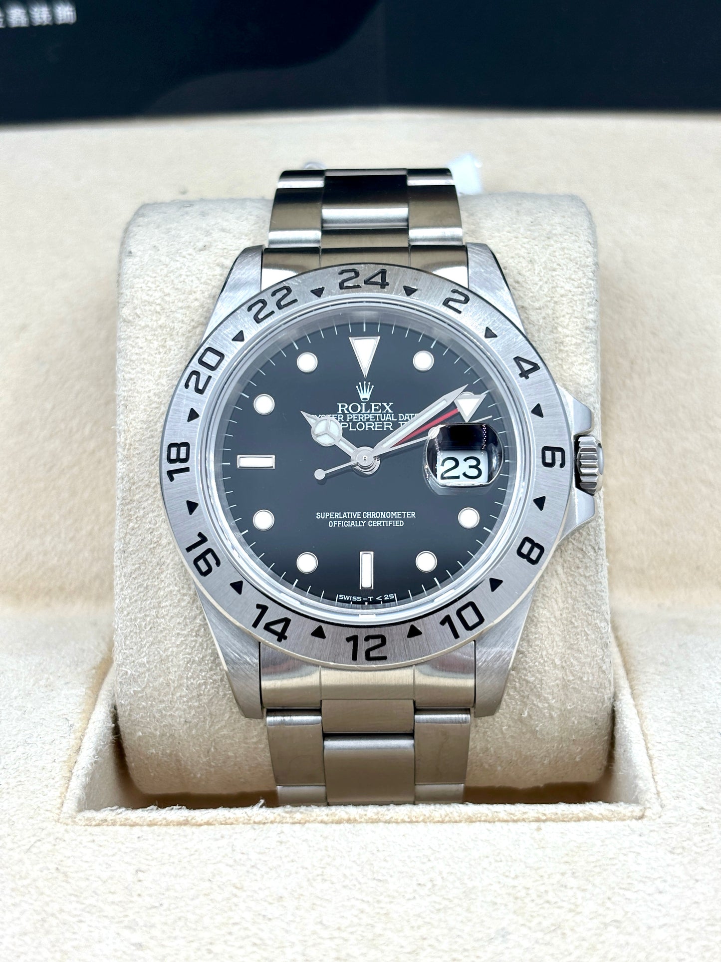 [SOLD OUT]二手 USED  ROLEX 勞力士 EXPLORER II 16570 黑色 約1996年 淨錶 WATCH ONLY
