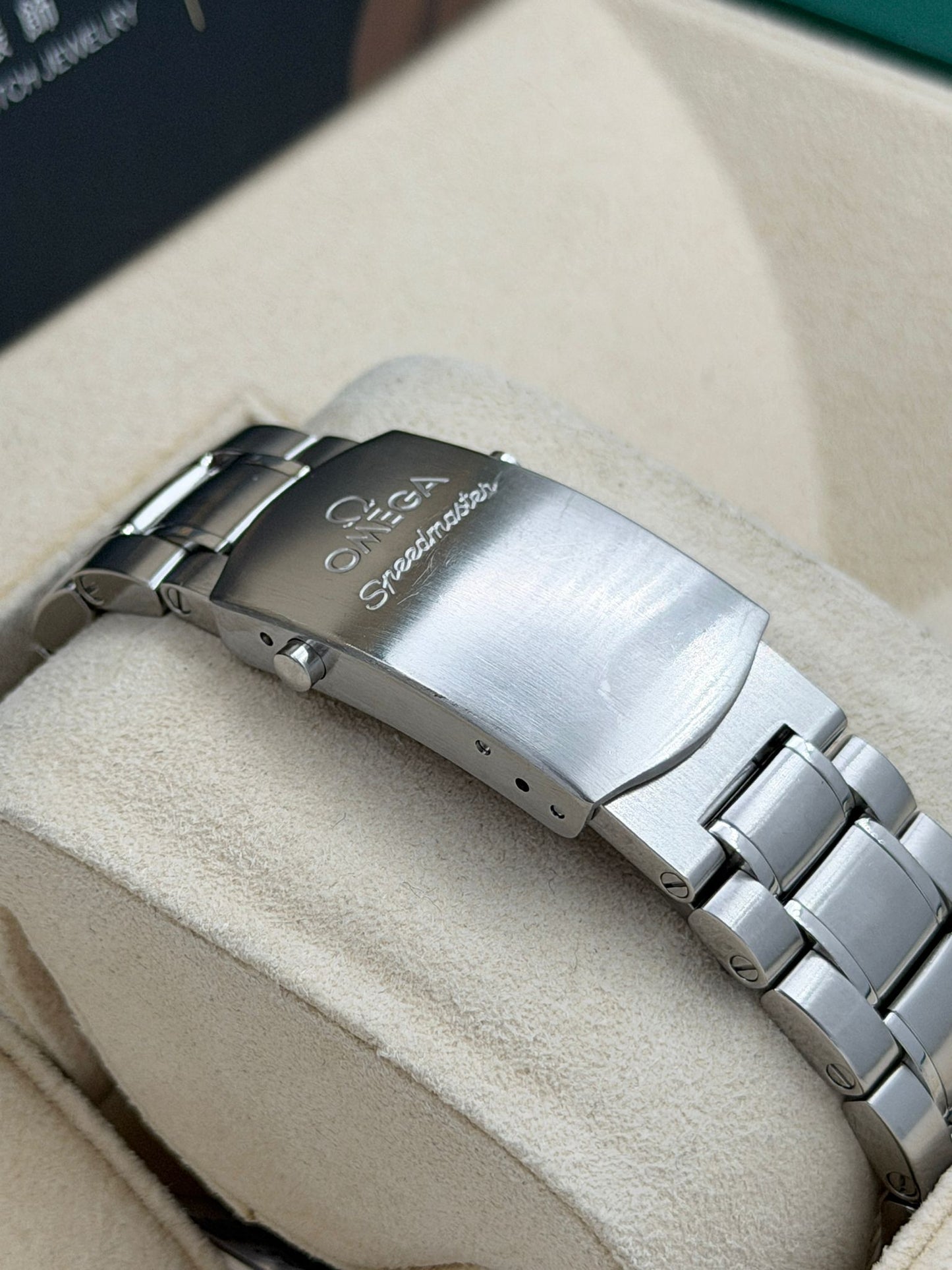 二手 USED OMEGA 歐米茄 SPEEDMASTER 326.30.40.50.04.001 白色 全套 FULL SET