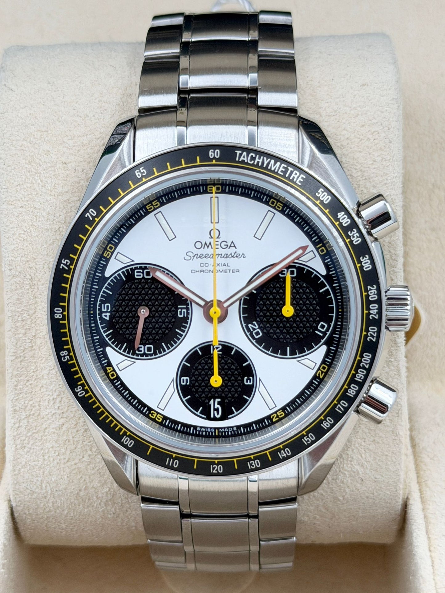 二手 USED OMEGA 歐米茄 SPEEDMASTER 326.30.40.50.04.001 白色 全套 FULL SET
