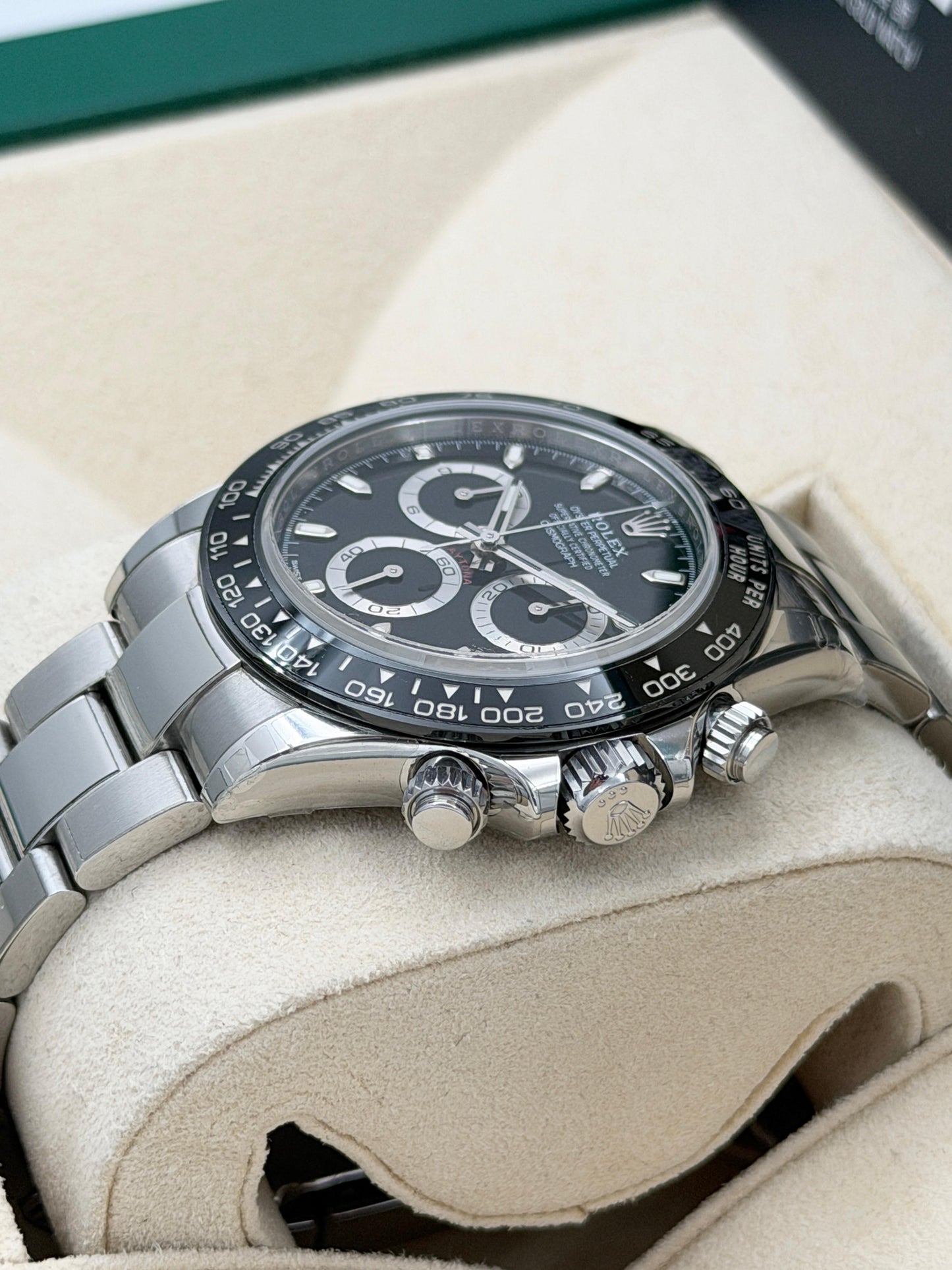 二手 USED ROLEX 勞力士 DAYTONA 116500LN 2021年4月 黑色 少量原裝膠紙 全套 FULL SET