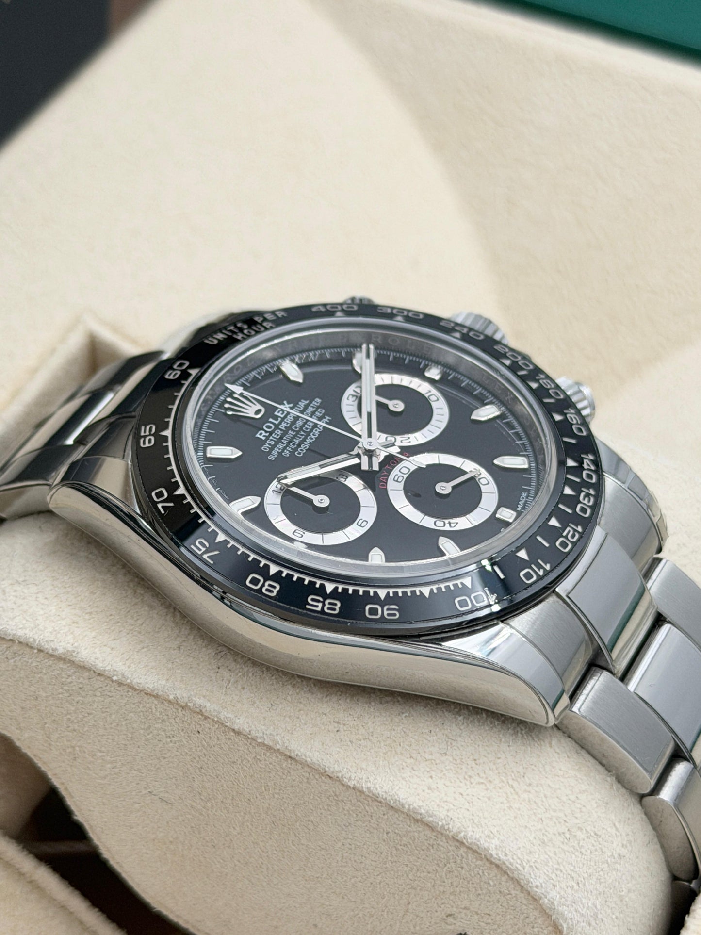 二手 USED ROLEX 勞力士 DAYTONA 116500LN 2021年4月 黑色 少量原裝膠紙 全套 FULL SET